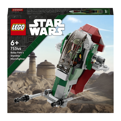 Конструктор Lego Boba Fett's Starship Microfighter Star Wars 75344 Новий - Retromagaz