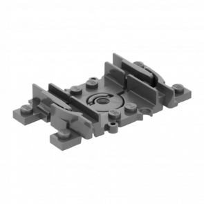 Для Поїзда Lego Рейки 4шт Flexible 88492c00 64022c00 4535745 Dark Bluish Grey Б/У - Retromagaz