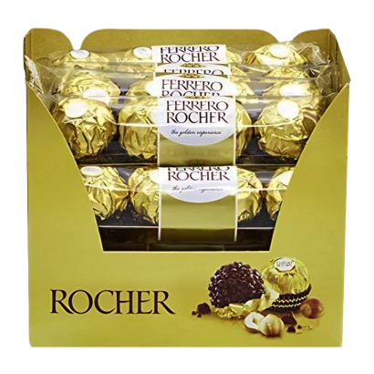 Набір Цукерки Ferrero Rocher 50g 16шт - Retromagaz