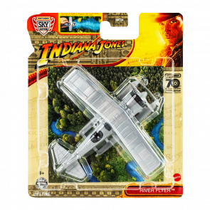 Тематическая Машинка Matchbox River Flyer Indiana Jones Sky Busters 1:64 HHT34/HVM41 Grey - Retromagaz