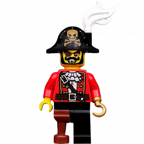 Фигурка Lego Series 8 Pirate Captain Collectible Minifigures col127 Б/У