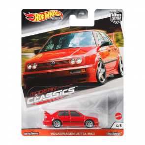 Машинка Premium Hot Wheels Volkswagen Jetta MK3 Modern Classics 1:64 GJP98 Red