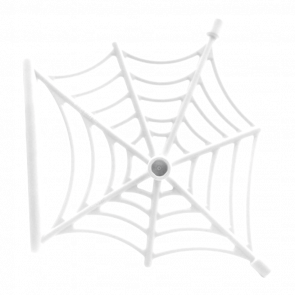 Для Животных Lego Spider Web with Bar 90981 6006221 White 4шт Б/У