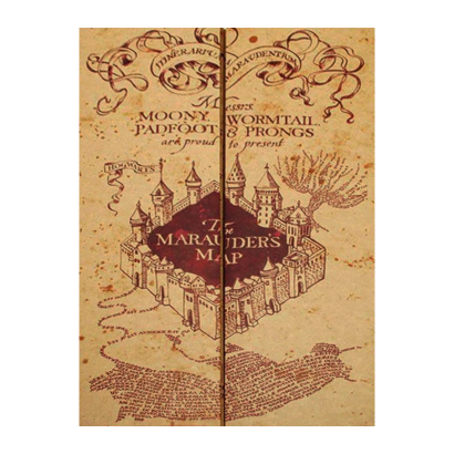 Карта Kashalot The Marauders Map - Retromagaz