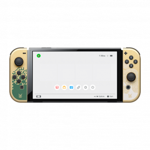 Консоль Nintendo Switch OLED Model HEG-001 The Legend of Zelda: Tears of the Kingdom Limited Edition 64GB Gold Новый - Retromagaz