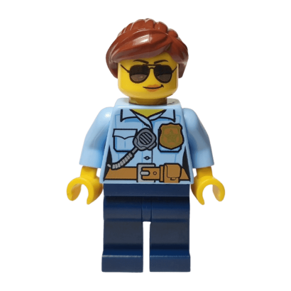 Фигурка Lego Police 973pb2663 Officer Female City cty0744 1 Б/У - Retromagaz