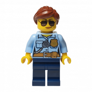 Фигурка Lego Police 973pb2663 Officer Female City cty0744 1 Б/У