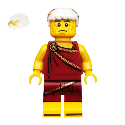 Фігурка Lego Series 9 Roman Emperor Caesar Collectible Minifigures col133 Б/У - Retromagaz