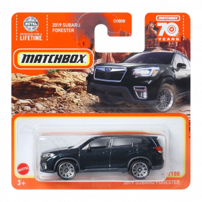 Машинка Большой Город Matchbox 2019 Subaru Forester Off-Road 1:64 HLD19 Black - Retromagaz