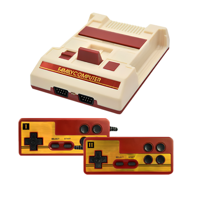 Консоль Owllon Dendy Famicom 8 Bit + 500 Вбудованих Ігор White Red - Retromagaz