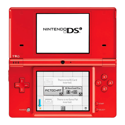 Консоль Nintendo DS i Модифікована 1GB Red + 10 Вбудованих Ігор Б/У - Retromagaz