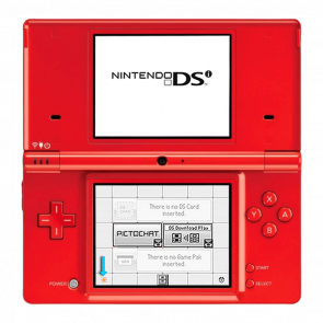 Консоль Nintendo DS i Модифицированная 1GB Red + 10 Встроенных Игр Б/У