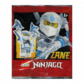 Конструктор Lego Фігурка Zane Foil Pack #6 Secrets of the Forbidden Spinjitzu Ninjago 892065 njo623 Новий - Retromagaz