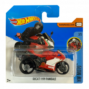 Машинка Базова Hot Wheels Ducati 1199 Panigale Moto 1:64 DTY24 Red - Retromagaz