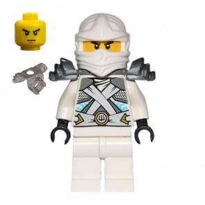 Фигурка Lego Ninja Zane Titanium Ninja White Ninjago njo185 Б/У