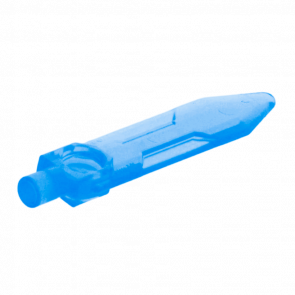 Зброя Lego Меч Blade with Bar 23860 6133840 Trans-Dark Blue 4шт Б/У