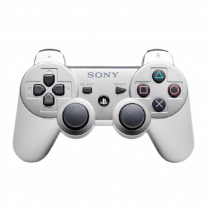 Геймпад Беспроводной Sony PlayStation 3 DualShock 3 Silver Б/У - Retromagaz