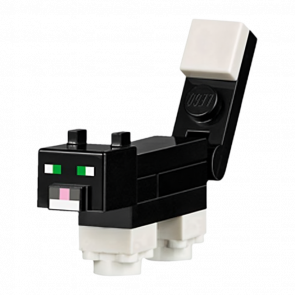 Фігурка Lego Minecraft Cat Tuxedo Brick Built Games minecat01 Б/У - Retromagaz