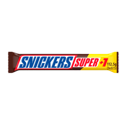 Батончик Snickers Super с Арахисом в Молочном Шоколаде 112,5g - Retromagaz