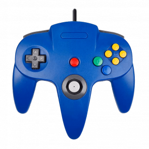 Геймпад Дротовий RMC N64 Blue Новий