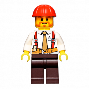 Фигурка Lego Construction 973pb1250 Foreman City cty0529 Б/У