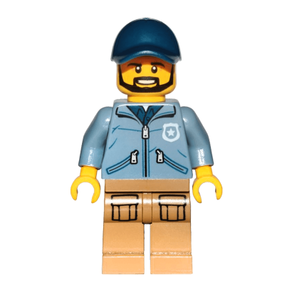 Фигурка Lego Police 973pb2915 Mountain Officer Male Beard City cty0887 1 Б/У - Retromagaz