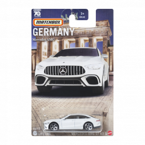 Тематическая Машинка Matchbox Mercedes-AMG GT 63 S Germany 1:64 GWL49/HPC65 White - Retromagaz