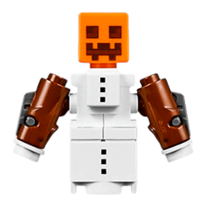 Фігурка Lego Minecraft Snow Golem Games min023 1 Б/У - Retromagaz