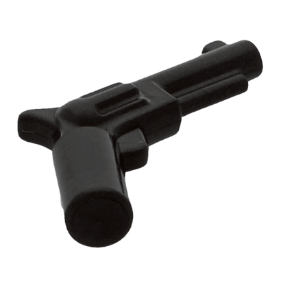 Оружие Lego Стрелковое Pistol Revolver Small Barrel 13562 6035045 Pearl Dark Grey Б/У - Retromagaz