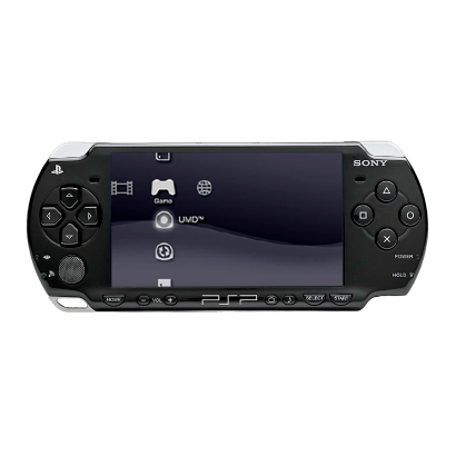 Консоль Sony PlayStation Portable Slim PSP-2ххх Модифицированная 8GB Black Нерабочий Привод + 5 Встроенных Игр Б/У - Retromagaz