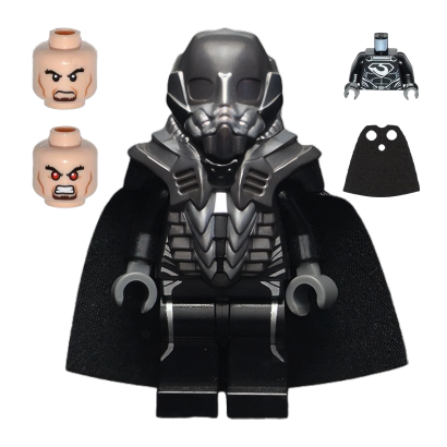 Фігурка Lego DC General Zod Helmet Cape Super Heroes sh0076 Б/У - Retromagaz