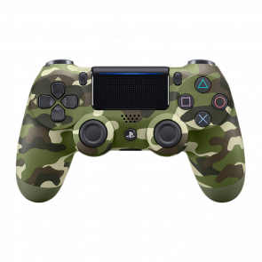 Геймпад Беспроводной Sony PlayStation 4 DualShock 4 Version 2 Green Camo Б/У - Retromagaz