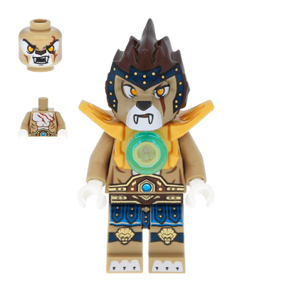 Фігурка Lego Lion Tribe Longtooth Legends of Chima loc012 Б/У - Retromagaz