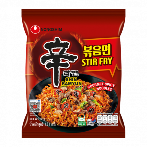 Лапша Nongshim Shin Ramyun Strit Fry Spicy Острая 131g