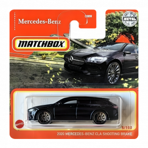 Машинка Велике Місто Matchbox 2020 Mercedes-Benz CLA Shooting Brake Highway 1:64 GXM34 Black - Retromagaz