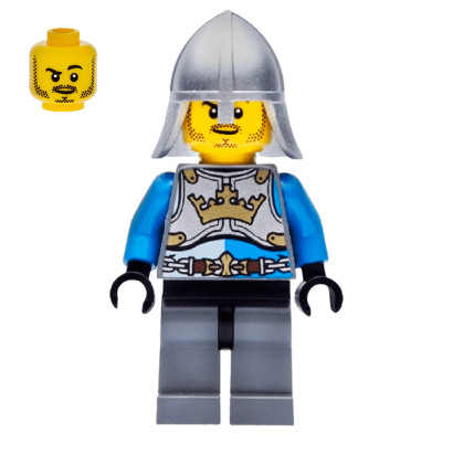 Фігурка Lego Castle 2013 Knight Breastplate with Crown Castle cas516 Б/У - Retromagaz