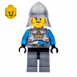 Фігурка Lego Castle 2013 Knight Breastplate with Crown Castle cas516 Б/У