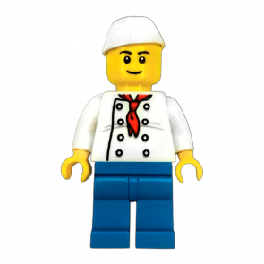 Фігурка Lego People 973pb2335 Chef Fishmonger City chef024 Б/У - Retromagaz