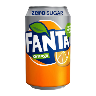 Напій Fanta Orange Zero Sugar 330ml - Retromagaz