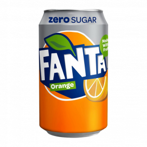 Напій Fanta Orange Zero Sugar 330ml - Retromagaz