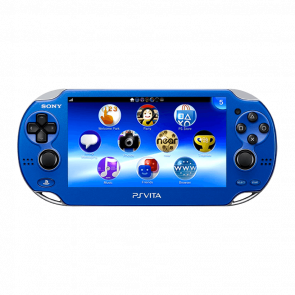 Консоль Sony PlayStation Vita Модифікована 64GB Blue + 5 Вбудованих Ігор Б/У