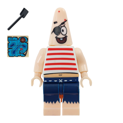 Фигурка RMC SpongeBob SquarePants Patrick Pirat Cartoons sbspr005 Новый - Retromagaz