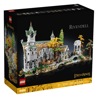 Конструктор Lego The Lord of the Rings: Rivendell Icons 10316 Новий - Retromagaz