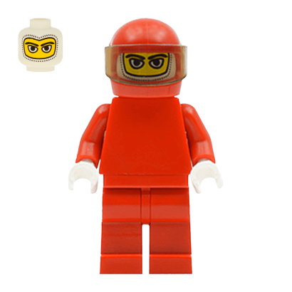 Фігурка Lego Racers F1 Ferrari Driver with Helmet and Balaclava Інше rac024 Б/У - Retromagaz