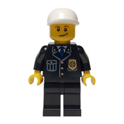 Фігурка Lego Police 973px431 Suit with Blue Tie and Badge City cty0210 1 Б/У - Retromagaz