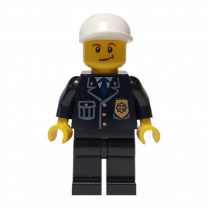 Фигурка Lego Police 973px431 Suit with Blue Tie and Badge City cty0210 1 Б/У