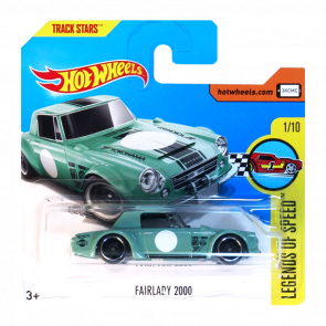 Машинка Базовая Hot Wheels Fairlady 2000 Legends of Speed 1:64 DVB14 Green - Retromagaz