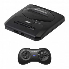 Набір Консоль Sega Mega Drive 2 MK-1631 USA Black Б/У  + Геймпад Бездротовий 8BitDo M30 2.4G Новий