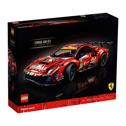 Конструктор Lego Ferrari 488 GTE AF Corse №51 Technic 42125 Новый - Retromagaz