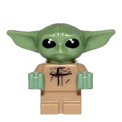 Фигурка Lego Джедай Grogu The Child Baby Yoda Star Wars sw1113 1 75378 Новый - Retromagaz